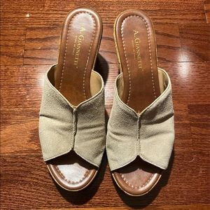 Sandal Wedge Heels Size 8.5